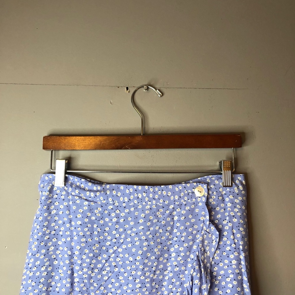Rails Lavender Floral Midi Wrap Skirt - Picture 4 of 9